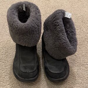 UGG Black Shearling Footwear